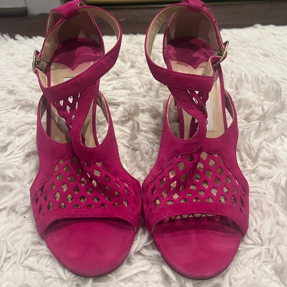 Jimmy Choo ankle strapped heels
